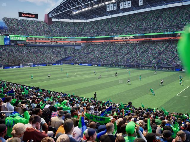 Lumen Field - Section 105 Seat View Lumen Field - Section 105 Seat View