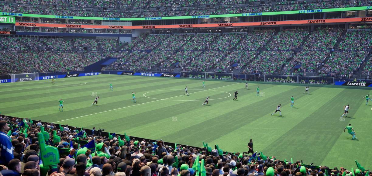 Lumen Field - Section 106 Seat View