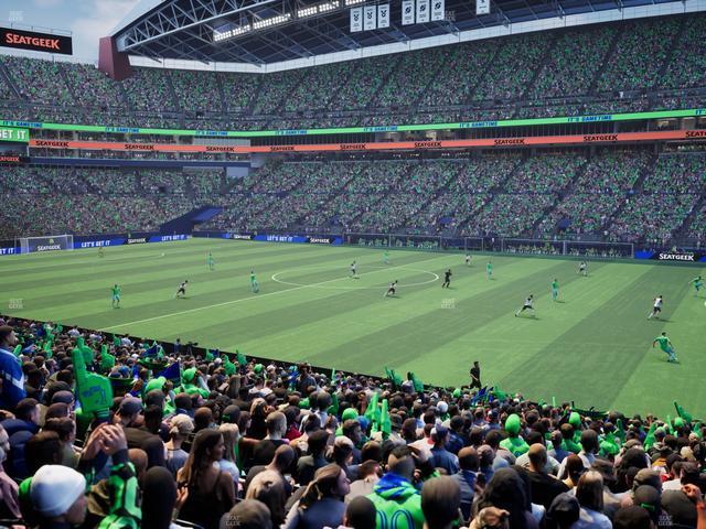 Lumen Field - Section 106 Seat View Lumen Field - Section 106 Seat View