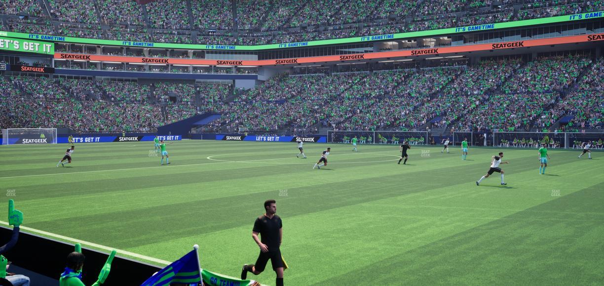 Lumen Field - Section 106 Seat View