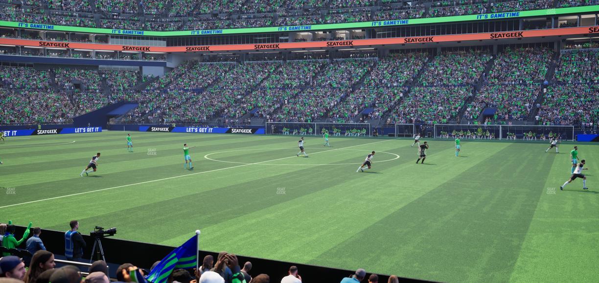 Lumen Field - Section 107 Seat View