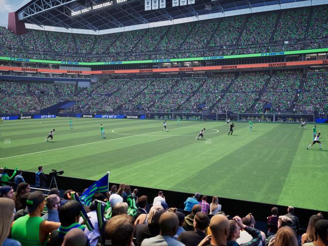 Lumen Field - Section 107 Seat View Lumen Field - Section 107 Seat View