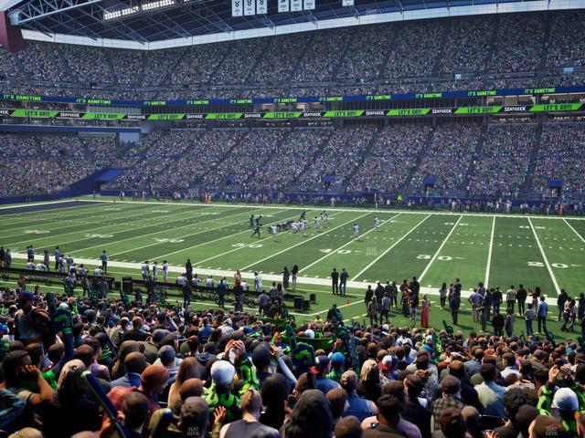 Lumen Field - Section 107 Seat View Lumen Field - Section 107 Seat View