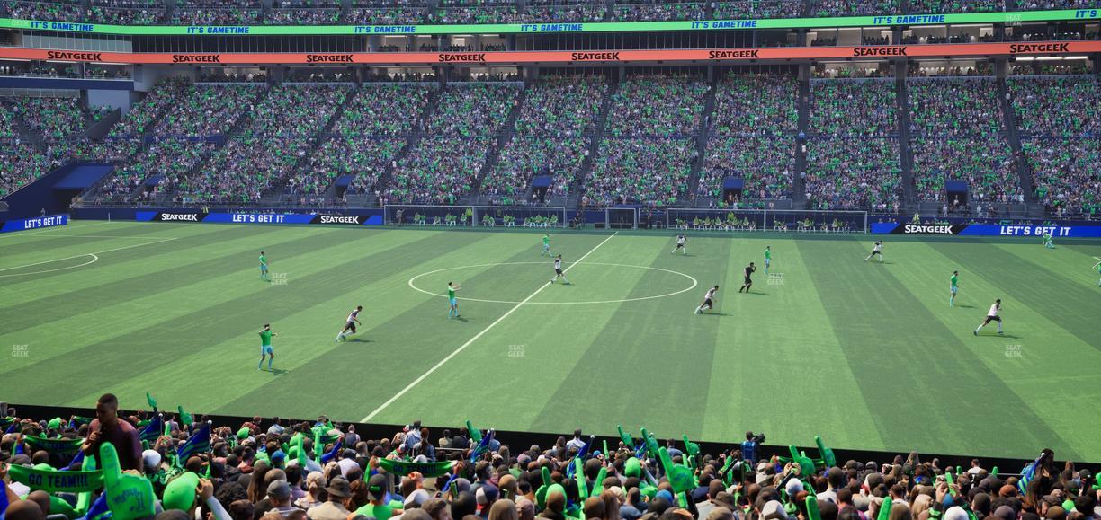 Lumen Field - Section 108 Seat View