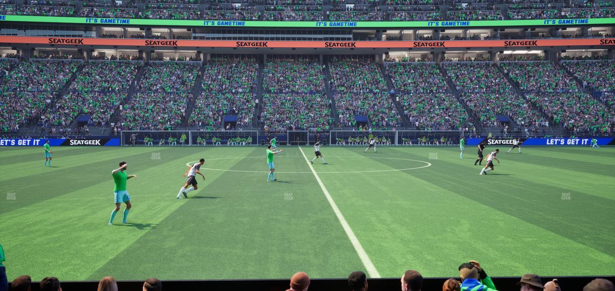 Lumen Field - Section 109 Seat View