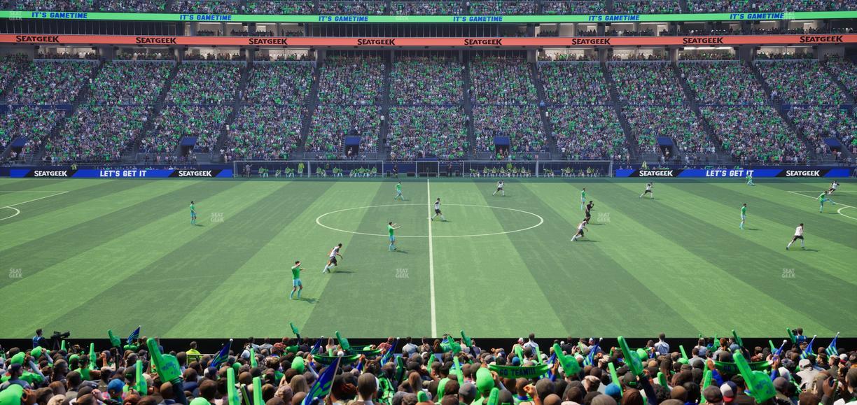 Lumen Field - Section 109 Seat View