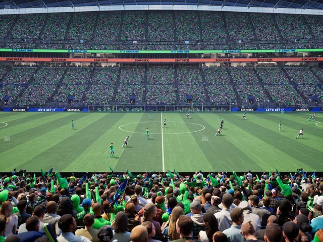 Lumen Field - Section 109 Seat View Lumen Field - Section 109 Seat View