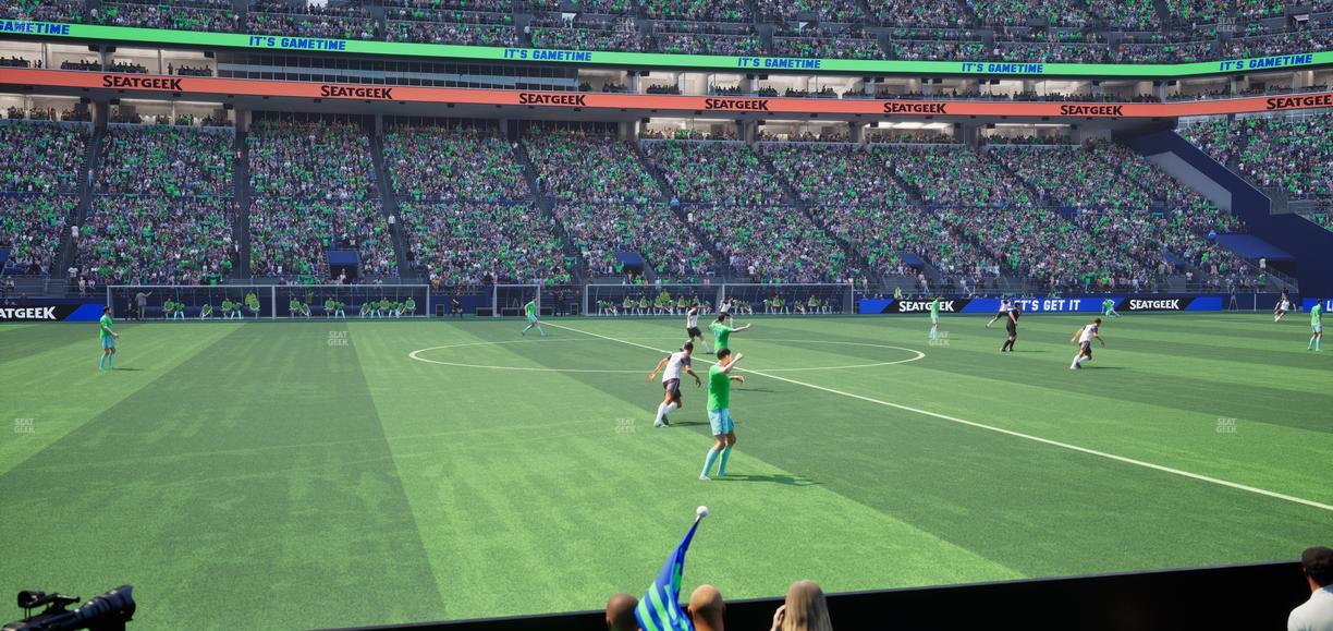 Lumen Field - Section 110 Seat View