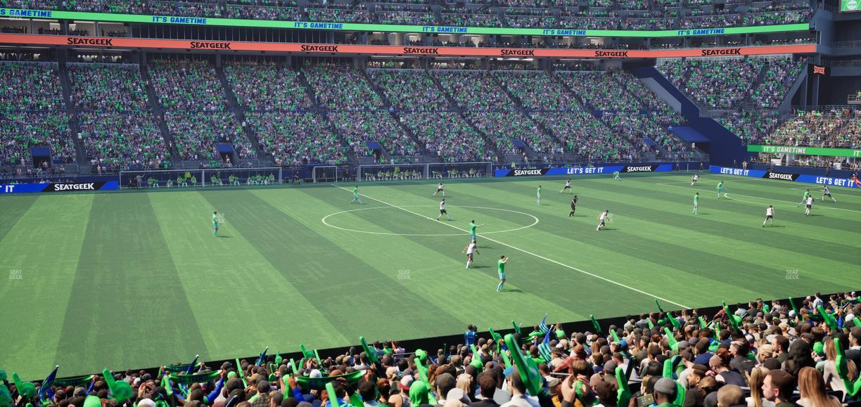 Lumen Field - Section 111 Seat View