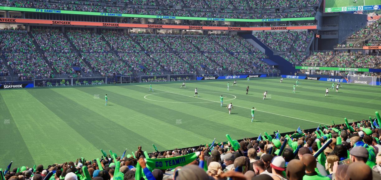 Lumen Field - Section 112 Seat View