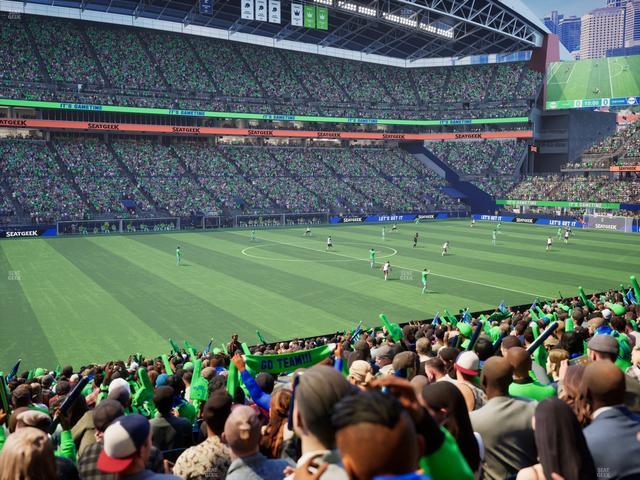 Lumen Field - Section 112 Seat View Lumen Field - Section 112 Seat View