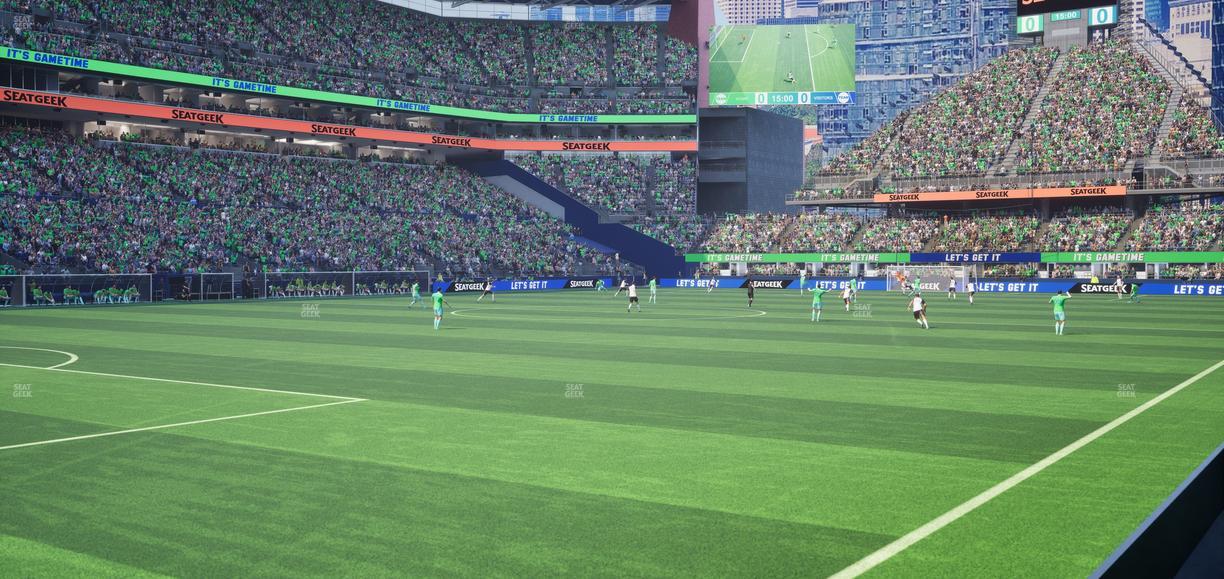 Lumen Field - Section 114 Seat View