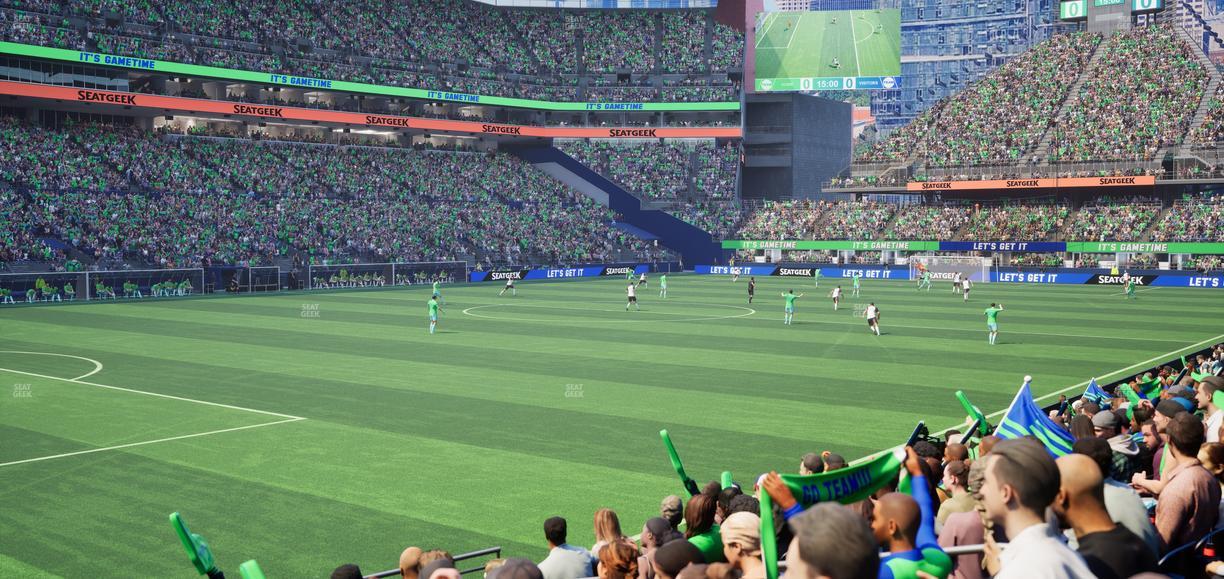 Lumen Field - Section 114 Seat View