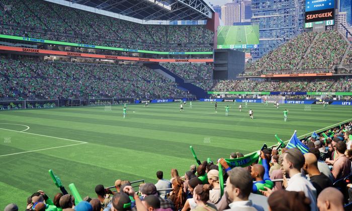 Lumen Field - Section 114 Seat View