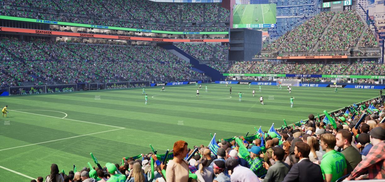 Lumen Field - Section 115 Seat View