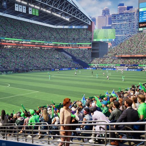 Lumen Field - Section 115 Seat View