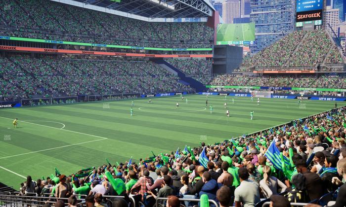 Lumen Field - Section 115 Seat View