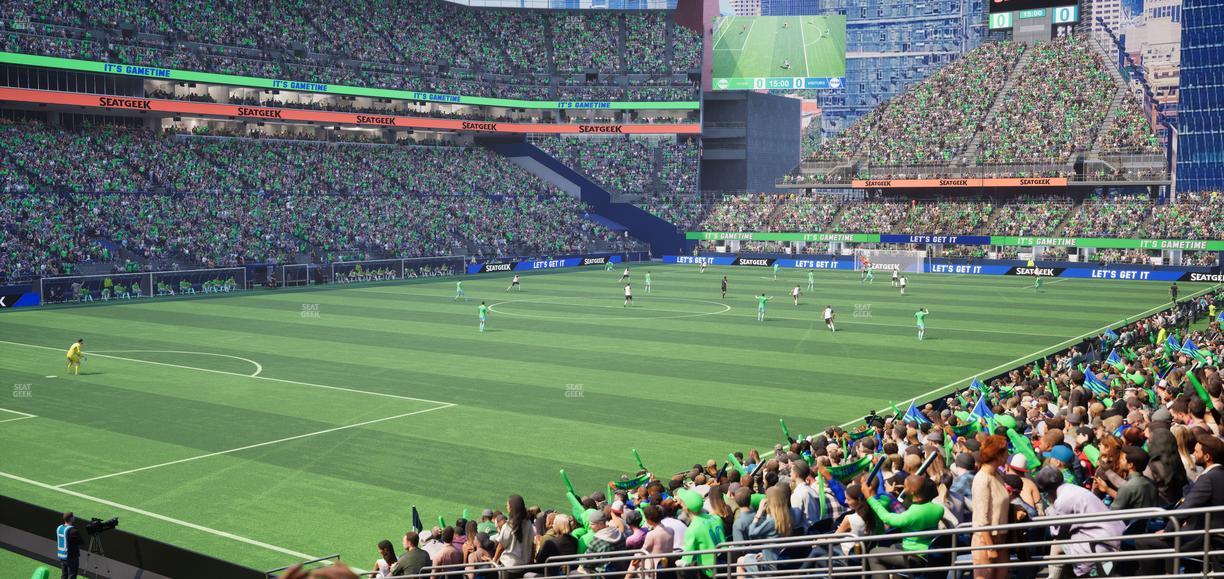 Lumen Field - Section 116 Seat View