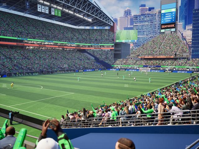 Lumen Field - Section 116 Seat View Lumen Field - Section 116 Seat View