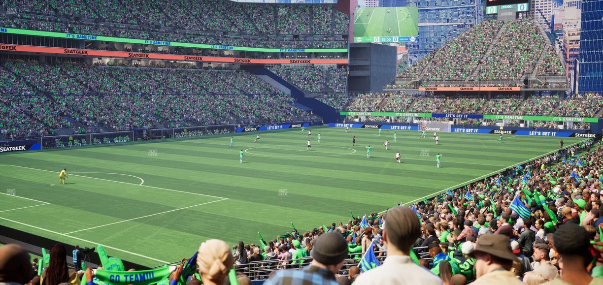 Lumen Field - Section 116 Seat View