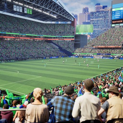 Lumen Field - Section 116 Seat View