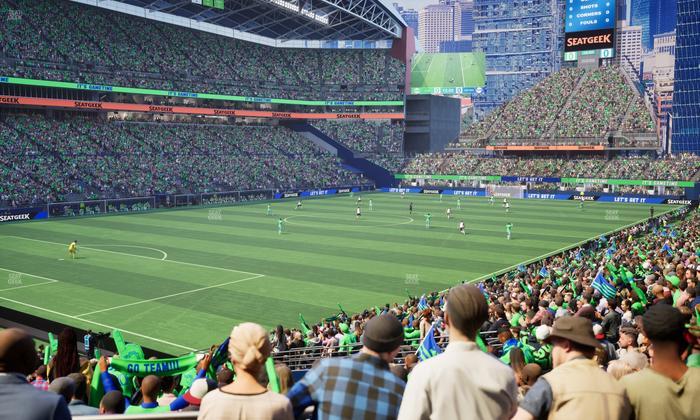 Lumen Field - Section 116 Seat View