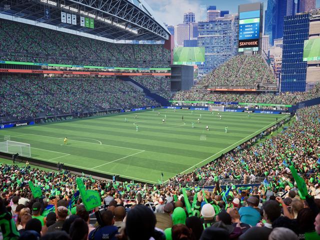 Lumen Field - Section 117 Seat View Lumen Field - Section 117 Seat View