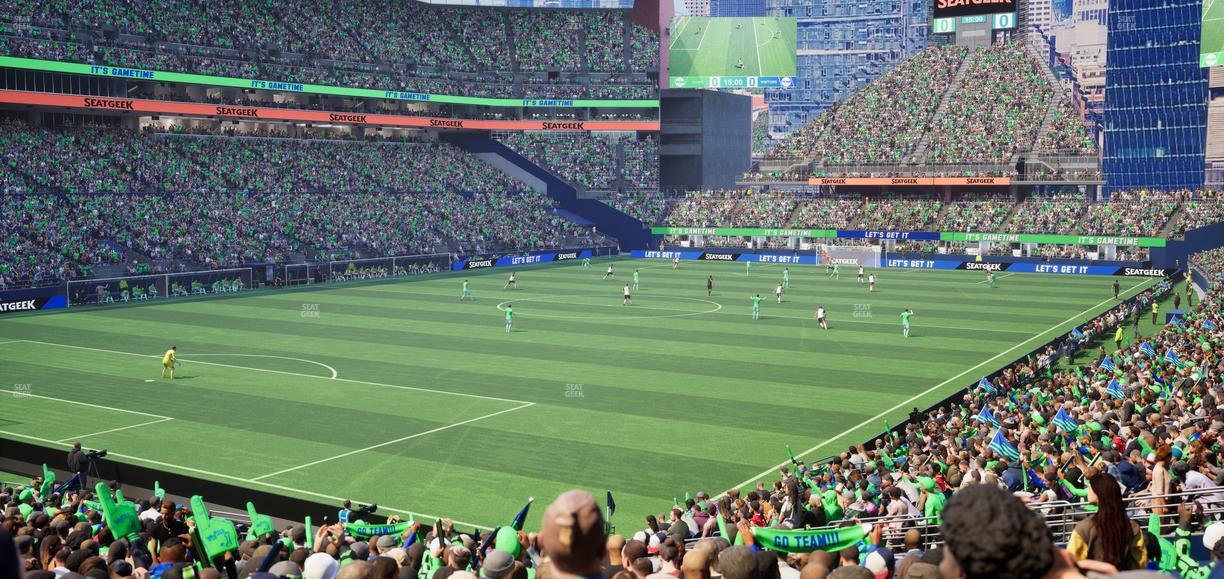 Lumen Field - Section 117 Seat View