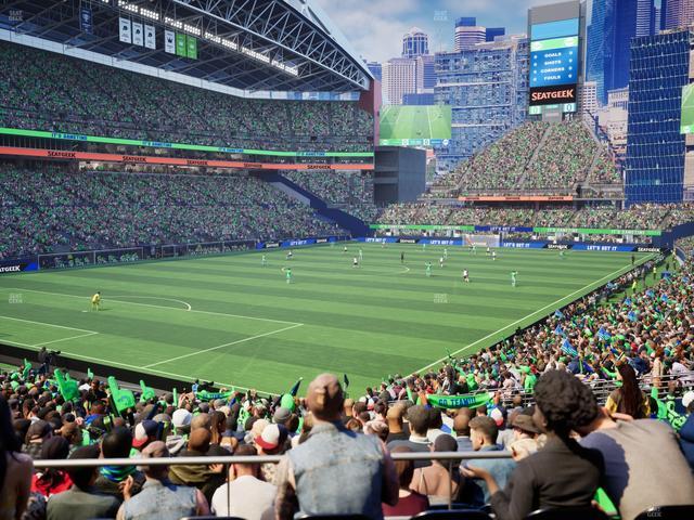 Lumen Field - Section 117 Seat View