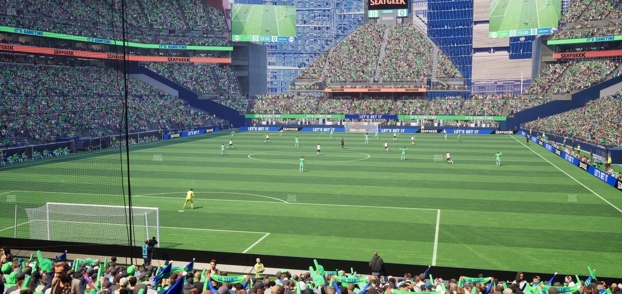 Lumen Field - Section 120 Seat View