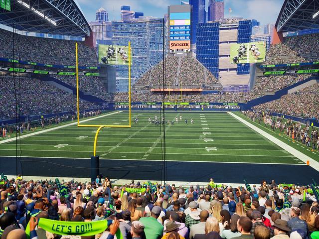 Lumen Field - Section 121 Seat View Lumen Field - Section 121 Seat View