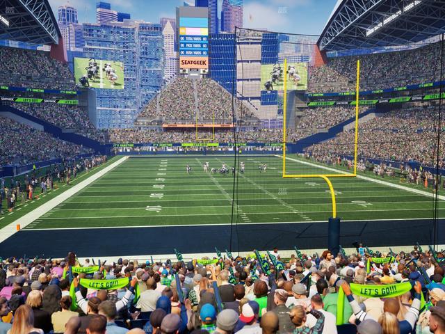 Lumen Field - Section 123 Seat View Lumen Field - Section 123 Seat View