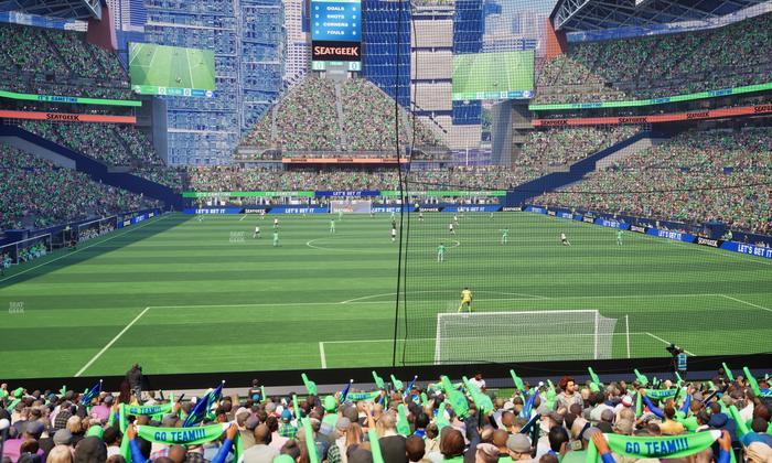 Lumen Field - Section 123 Seat View