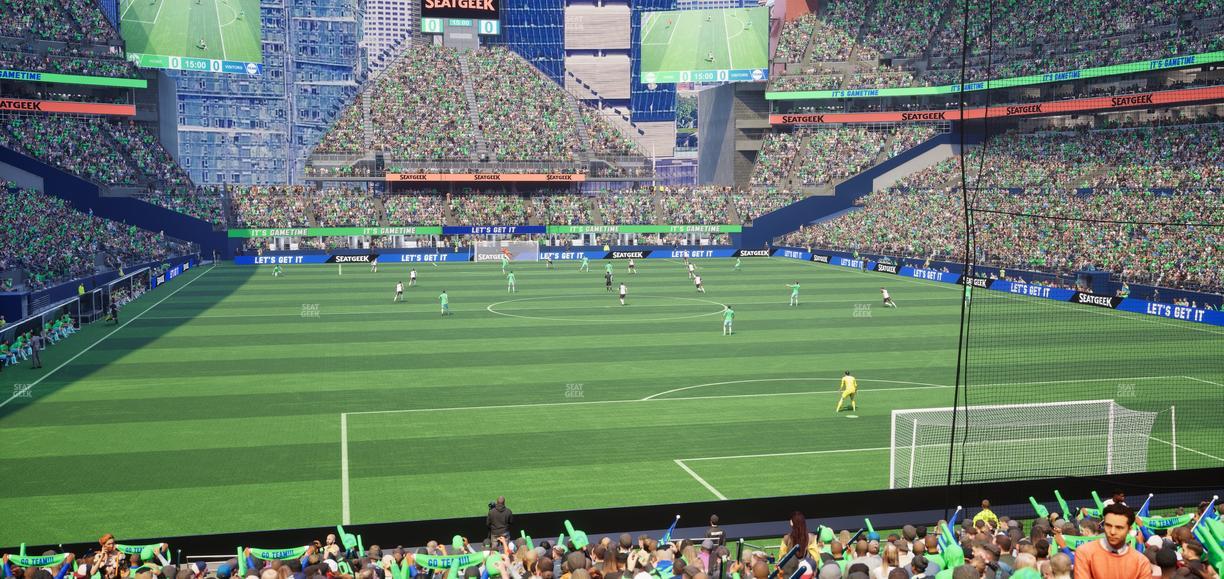 Lumen Field - Section 124 Seat View