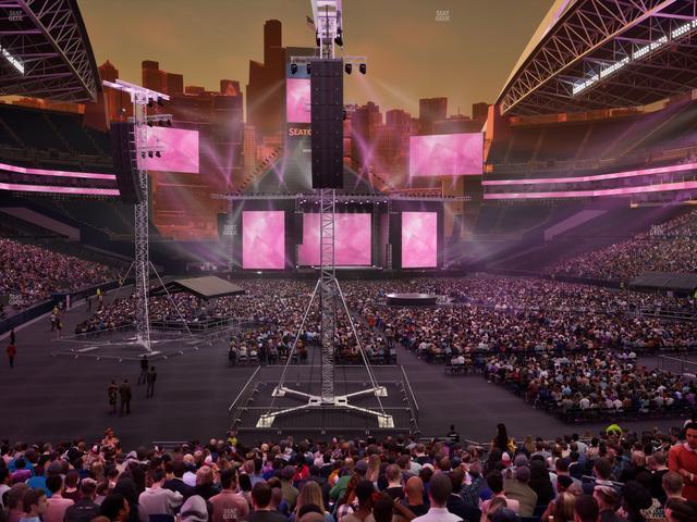 Lumen Field - Section 124 Seat View Lumen Field - Section 124 Seat View