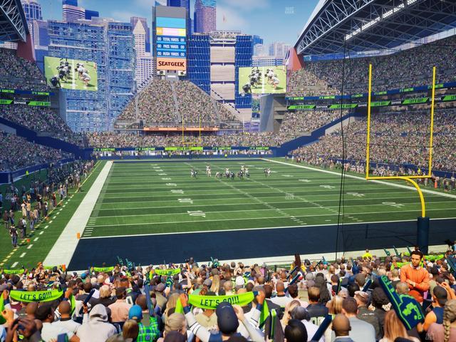 Lumen Field - Section 124 Seat View Lumen Field - Section 124 Seat View