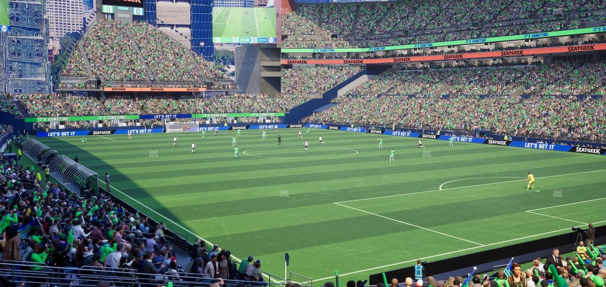 Lumen Field - Section 127 Seat View