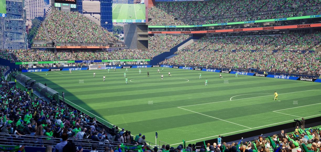 Lumen Field - Section 127 Seat View