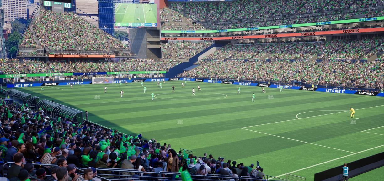 Lumen Field - Section 128 Seat View