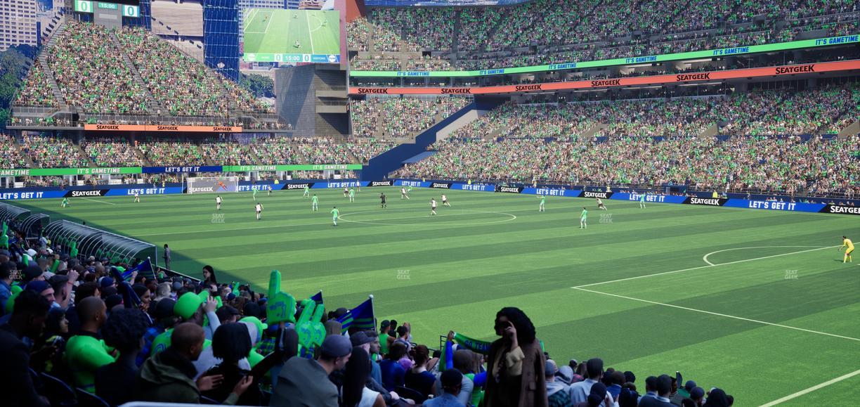 Lumen Field - Section 129 Seat View