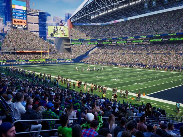Lumen Field - Section 129 Seat View Lumen Field - Section 129 Seat View