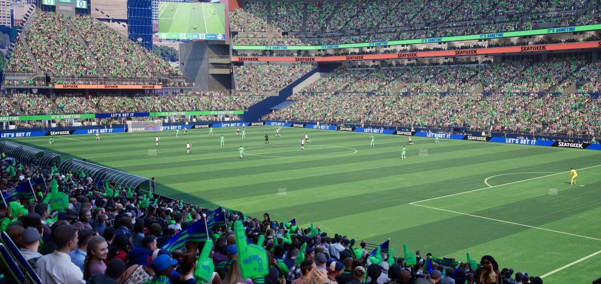 Lumen Field - Section 129 Seat View