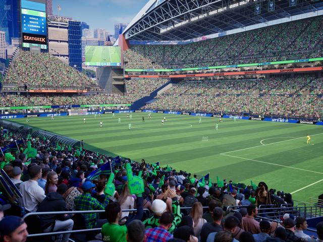 Lumen Field - Section 129 Seat View Lumen Field - Section 129 Seat View