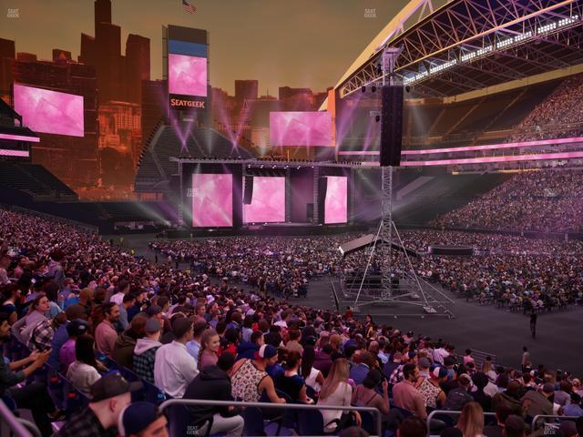 Lumen Field - Section 129 Seat View Lumen Field - Section 129 Seat View