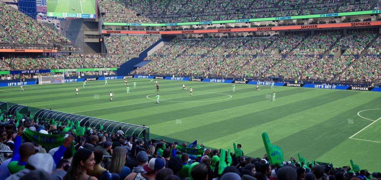 Lumen Field - Section 131 Seat View