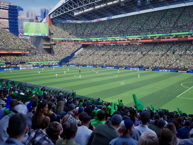 Lumen Field - Section 131 Seat View Lumen Field - Section 131 Seat View