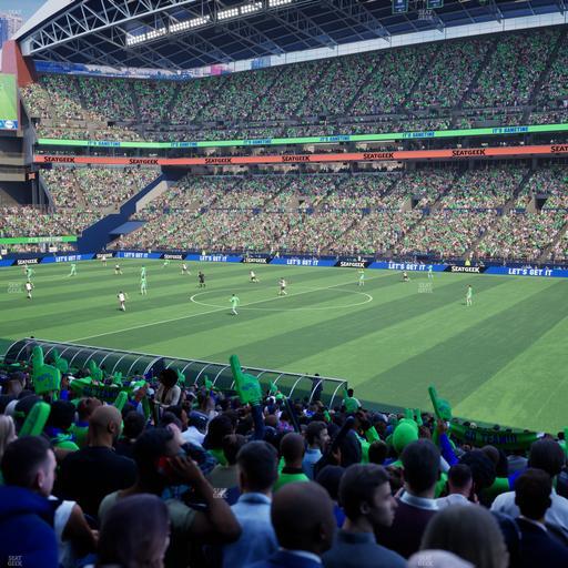 Lumen Field - Section 132 Seat View