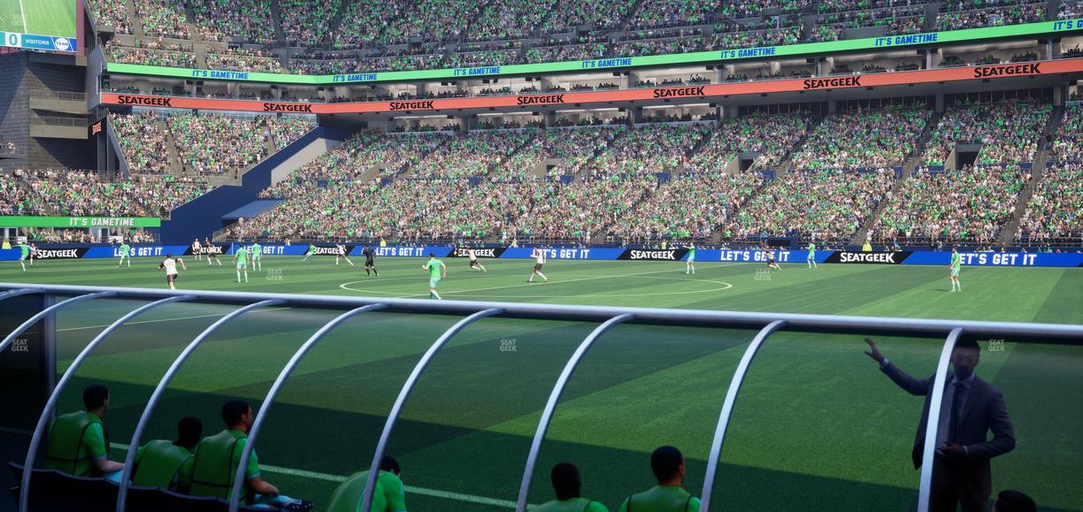 Lumen Field - Section 133 Seat View