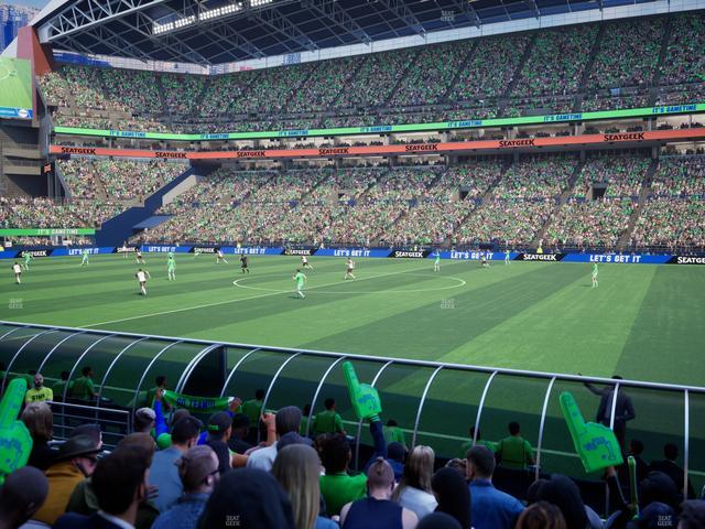 Lumen Field - Section 133 Seat View Lumen Field - Section 133 Seat View