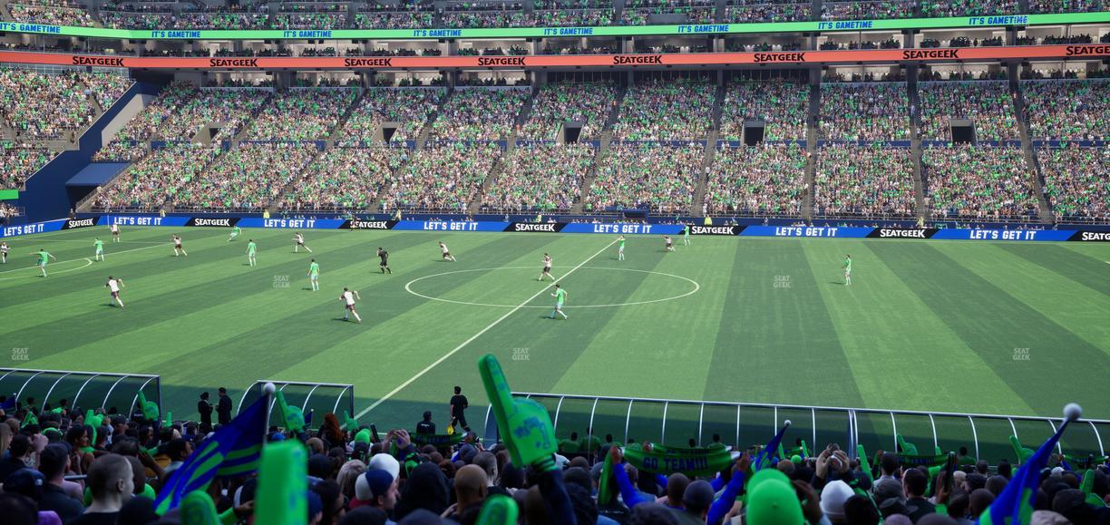 Lumen Field - Section 134 Seat View